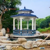 Chòi bê tông lắp ghép 2 mái