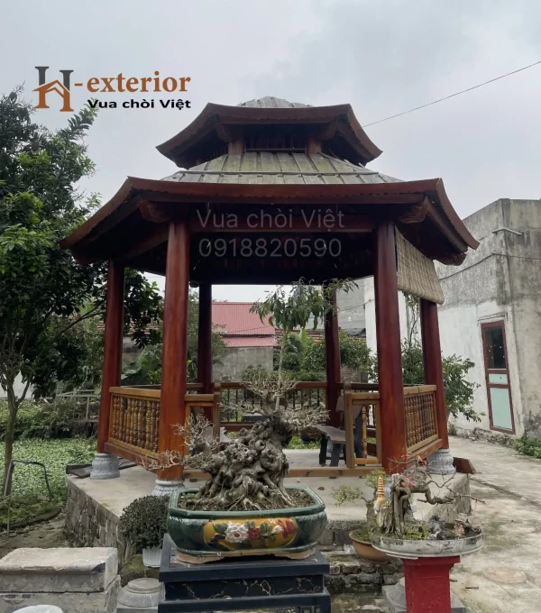 choi-go-sen-tau-1-600x680-1 Chòi gỗ sến 2 mái