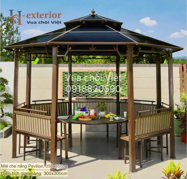 choi-kem-bat-giac-5-600x574-1 Chòi kẽm sơn tĩnh điện bát giác