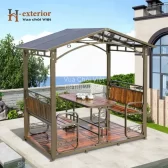 Chòi sân vườn kẽm chữ nhật mái vát