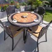 Bàn ghế sân vườn nhôm đúc nhập khẩu